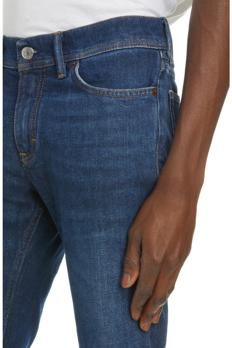 North Skinny Fit Jeans, Alternate, color, DARK BLUE