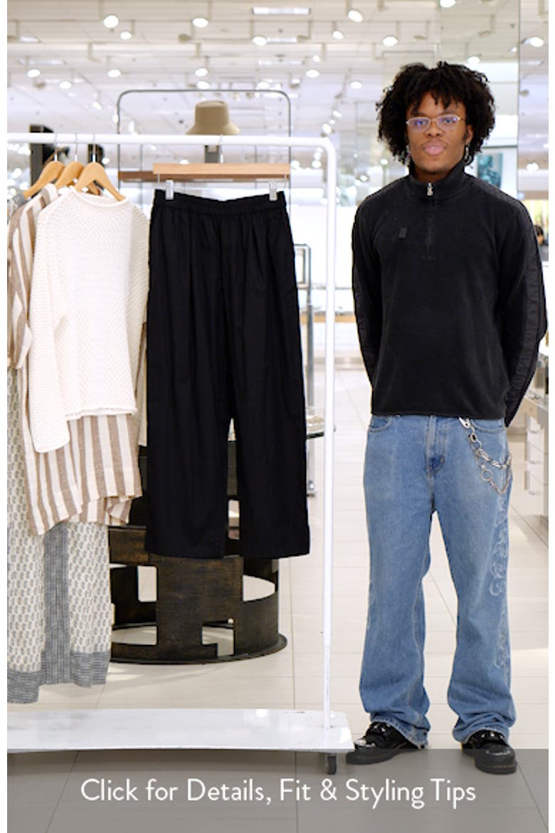 Cotton Poplin Pants video