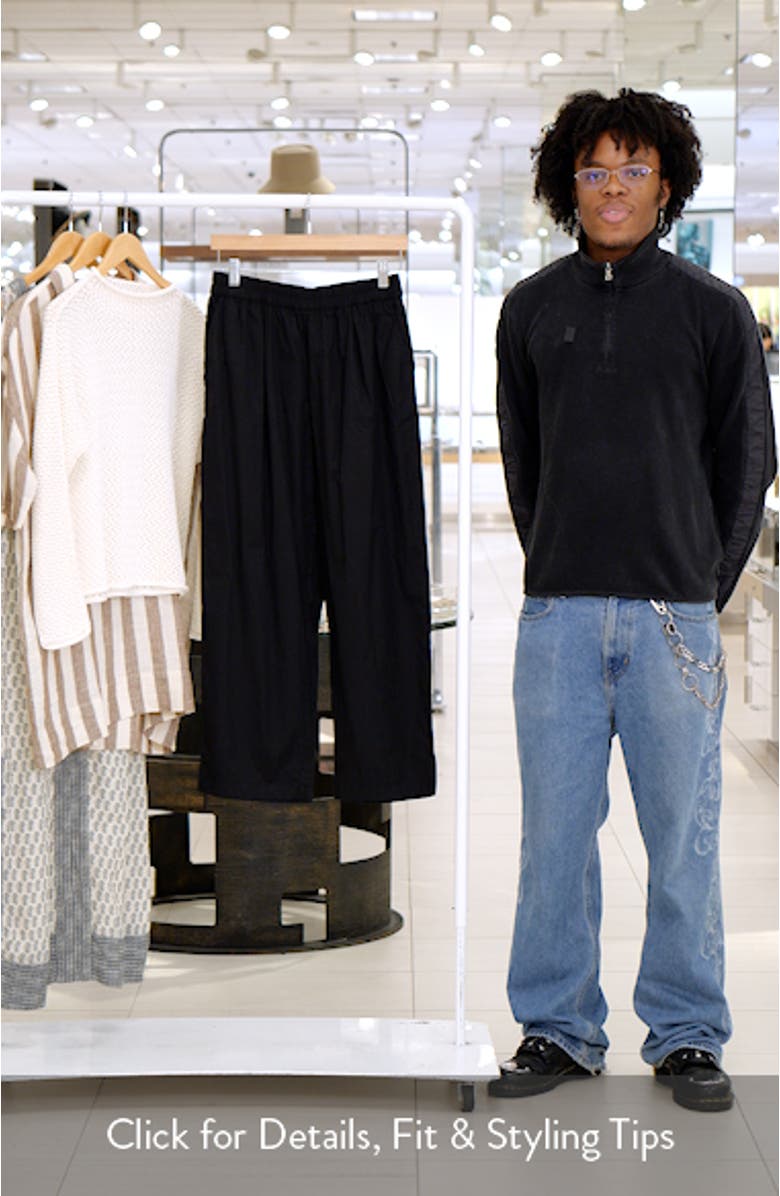 Cotton Poplin Pants, sales video thumbnail