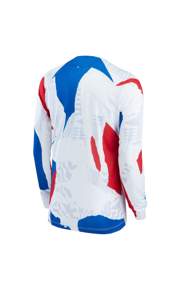 Nike Men's Nike White France National Team Pre-Match Long Sleeve Top, Alternate, color, 