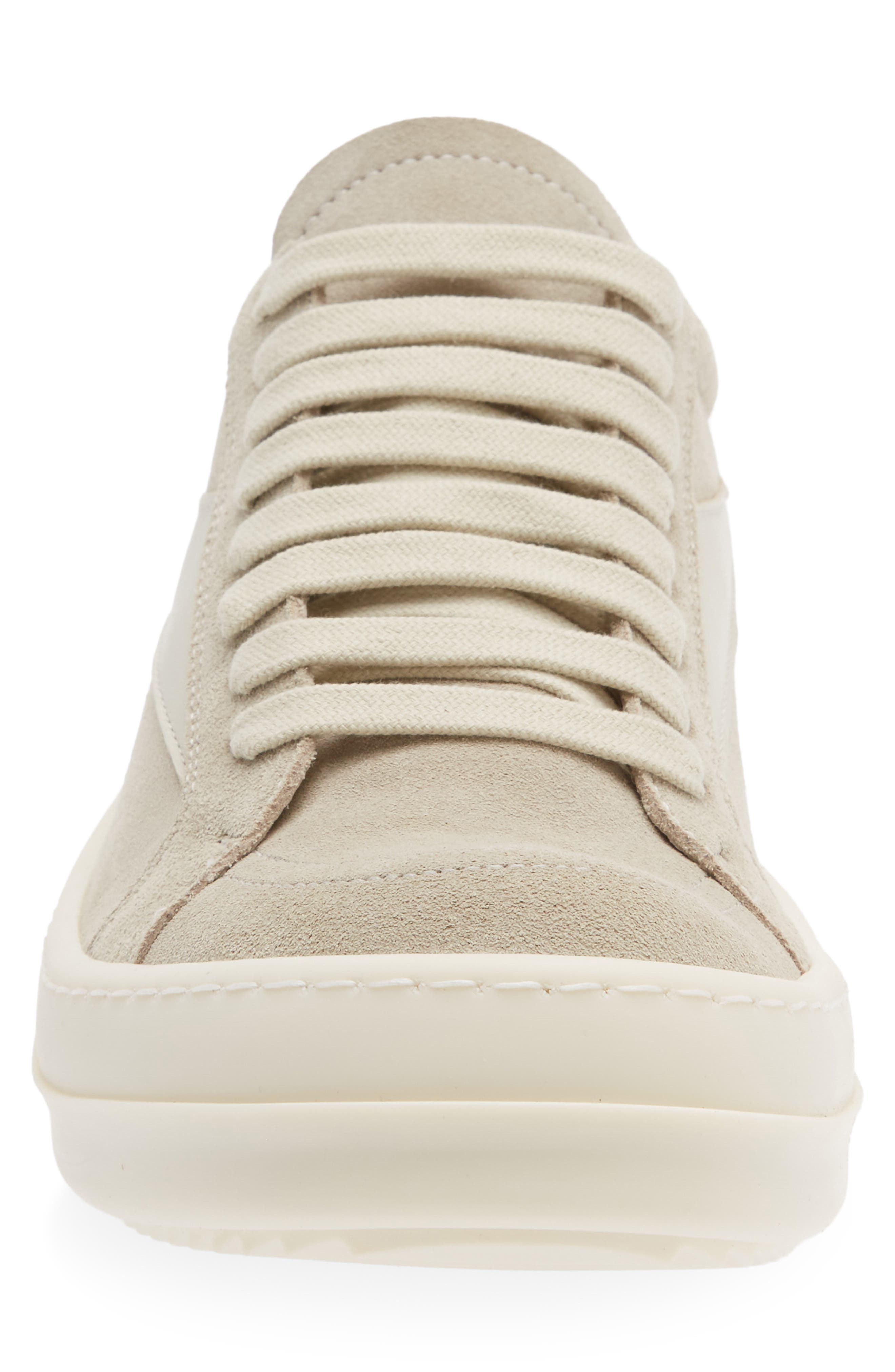 Rick Owens Vintage Sneaker, Alternate, color, Pearl/ Dirty Milk/ Milk