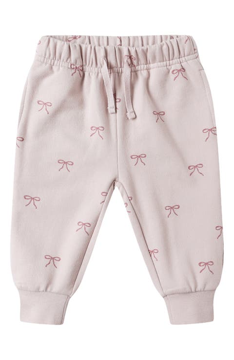 Bow Print Sweatpants (Baby)