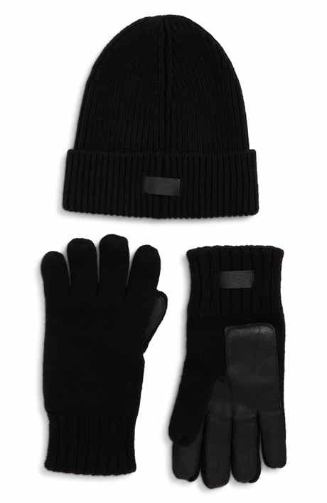Knit Beanie & Gloves Set