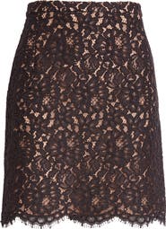 Michael Kors Collection Lace Miniskirt