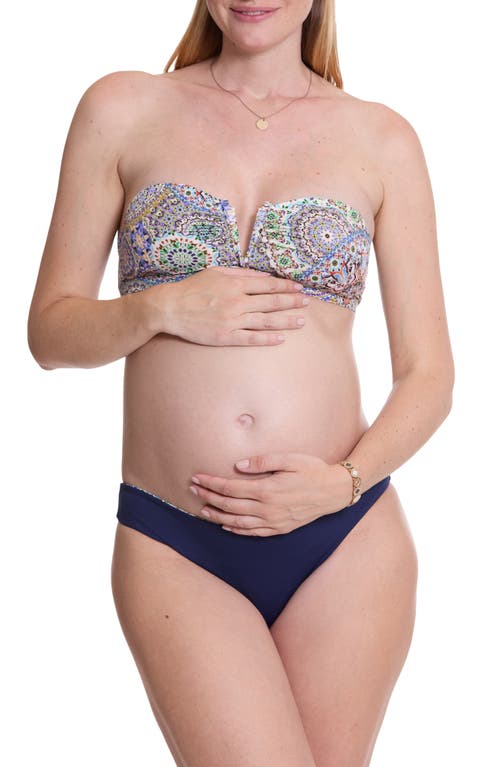 CACHE COEUR CACHE COEUR MADALA REVERSIBLE TWO-PIECE MATERNITY SWIMSUIT