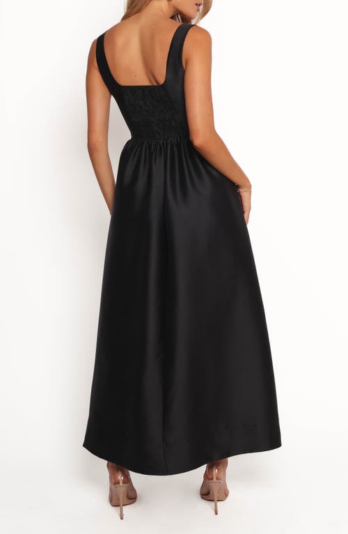 Petal And Pup Petal & Pup Marcelline Fit & Flare Maxi Dress In Black
