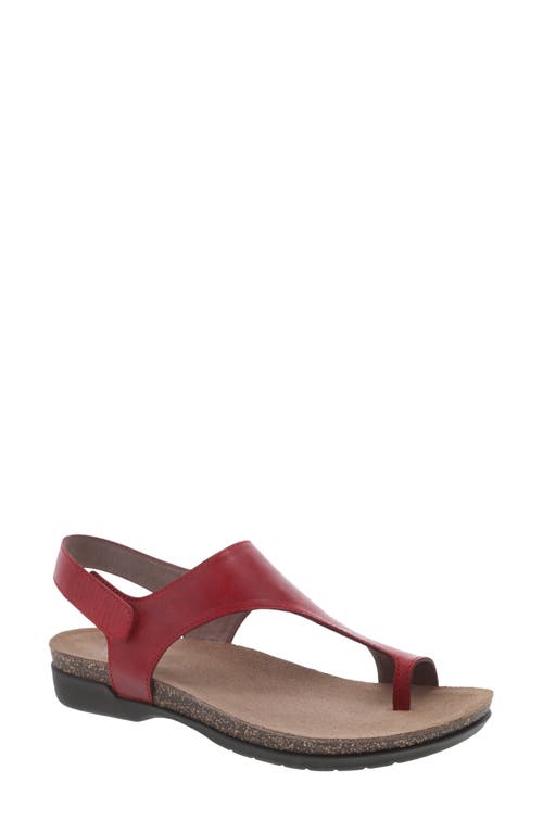 Dansko Reece Sandal In Bronze Metallic
