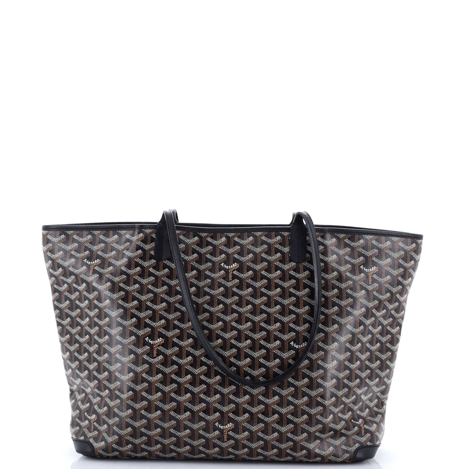 Artois Tote Coated Canvas MM, Alternate, color, Black