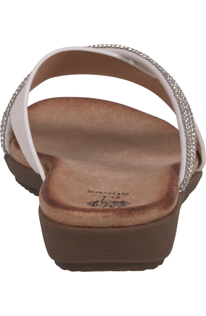 GC SHOES Iris Comfort Wedge Sandal, Alternate, color, White