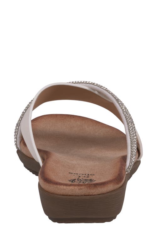 Gc Shoes Iris Comfort Wedge Sandal In White