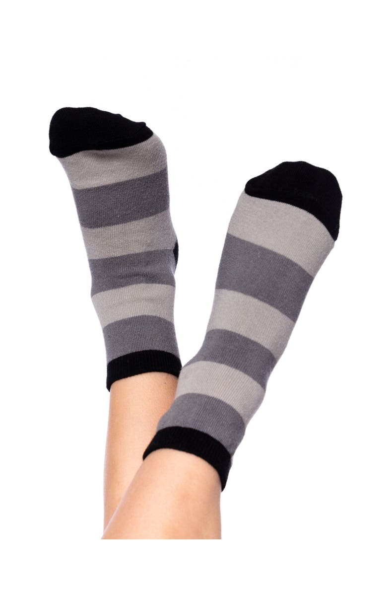 Deux par Deux Boy 3-Pack Knit Socks, Main, color, Black