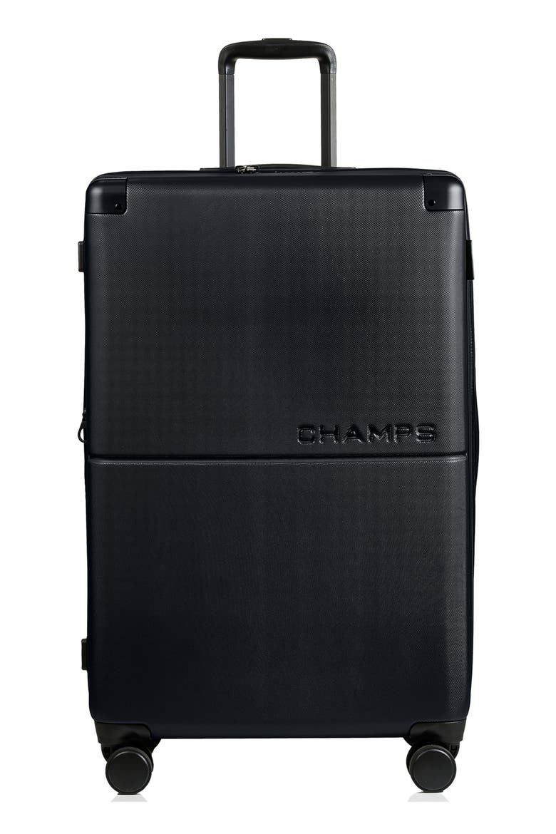 Earth 3-Piece Wheeled Luggage Set, Alternate, color, BLACK
