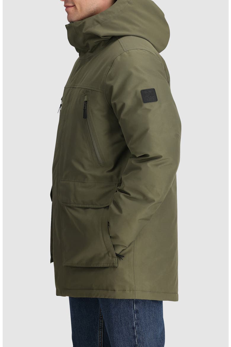 Stormcraft Waterproof 700 Fill Power Down Parka, Alternate, color, RANGER GREEN