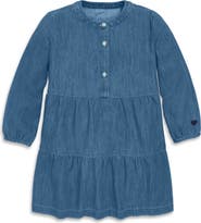 Primary Kids Chambray Popover Dress