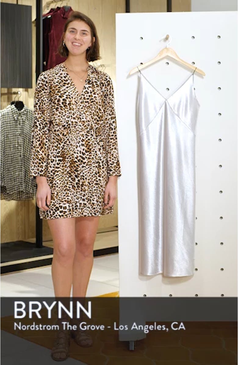 V-neck Bias Cut Dress, sales video thumbnail