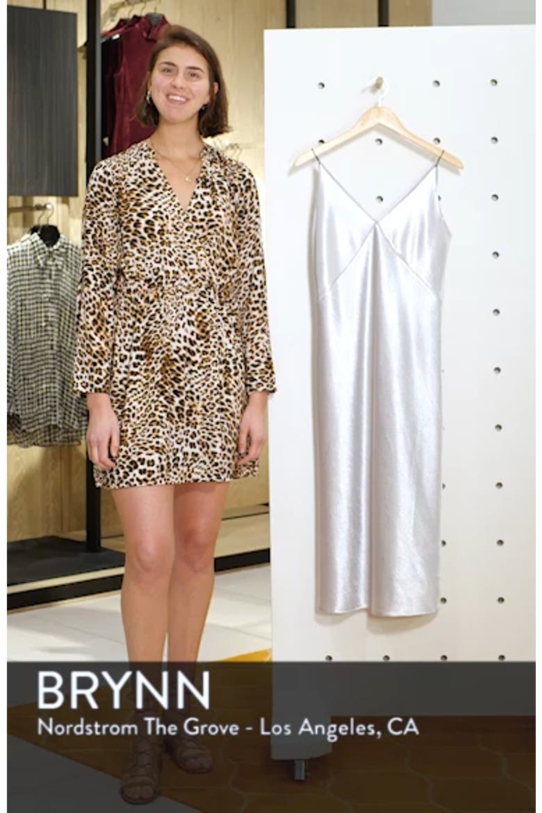 V-neck Bias Cut Dress video