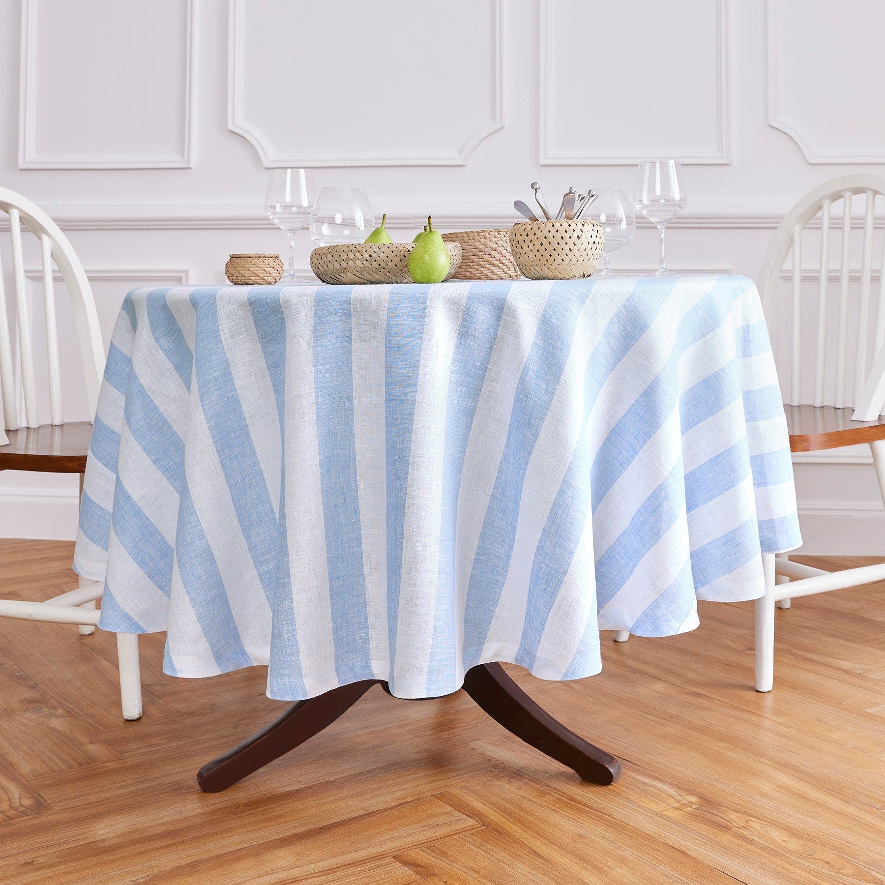 selected Sky Blue and White