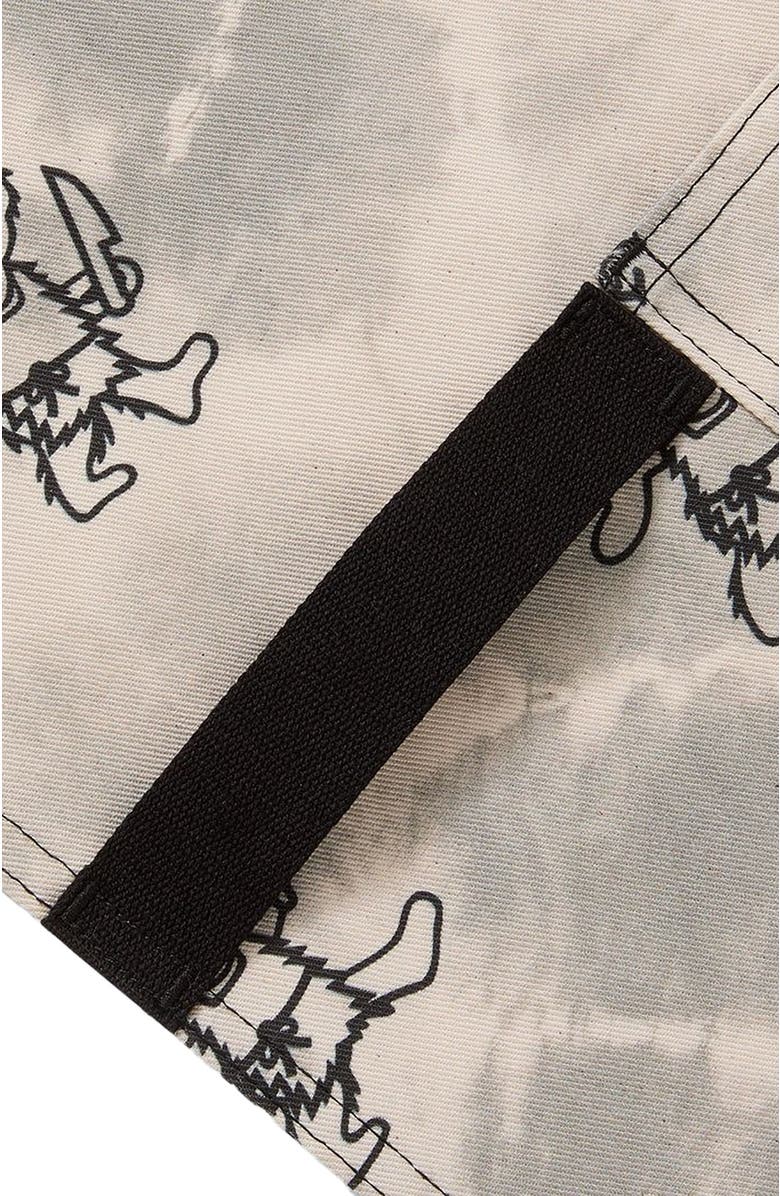 Hedley & Bennett The Essential Apron - Grateful Dead Grey Tie Dye, Alternate, color,