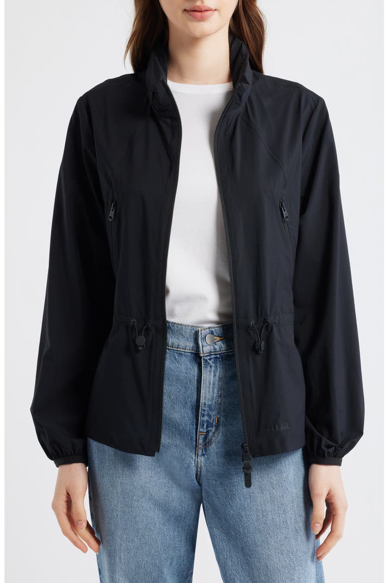 Roxy Rain Jacket, Alternate, color, BLACK