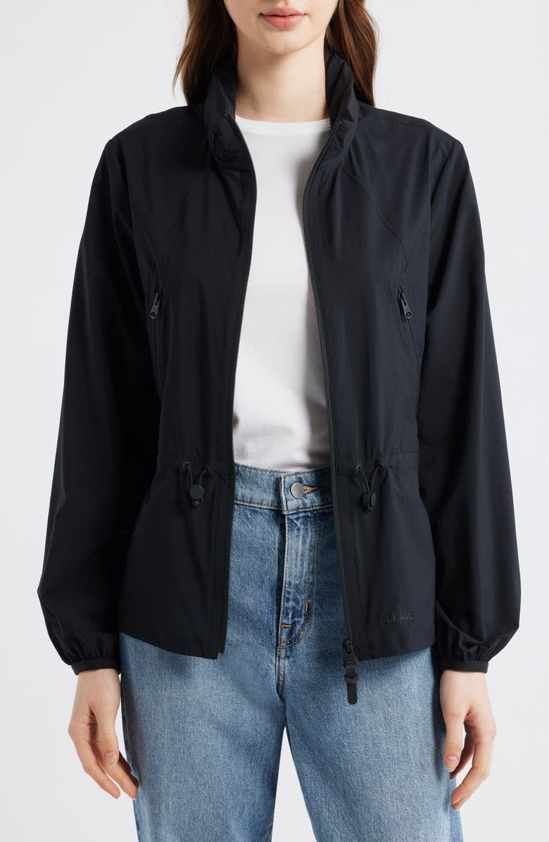 Mackage Roxy Rain Jacket, Alternate, color, Black
