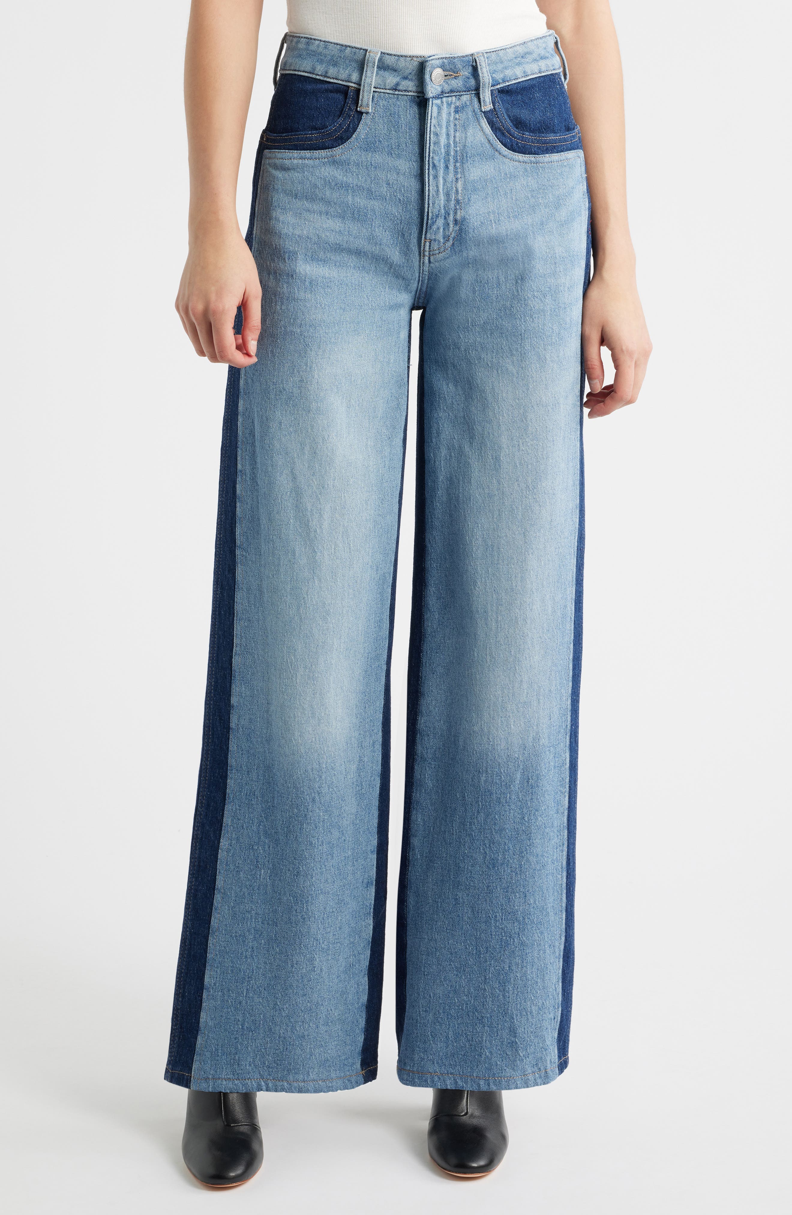 WARP+WEFT Wide Leg Jeans