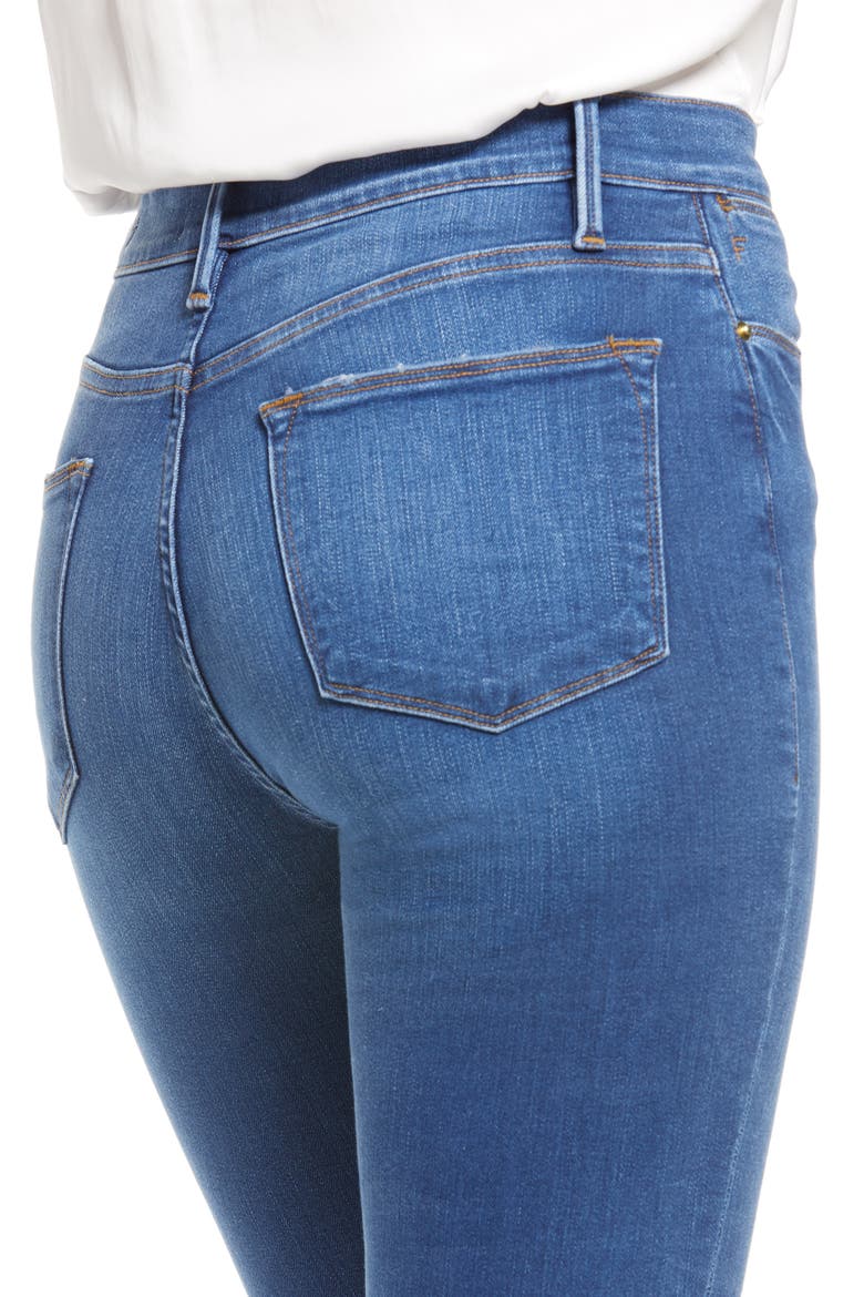 Le High Skinny Jeans, Alternate, color, AMBROSE