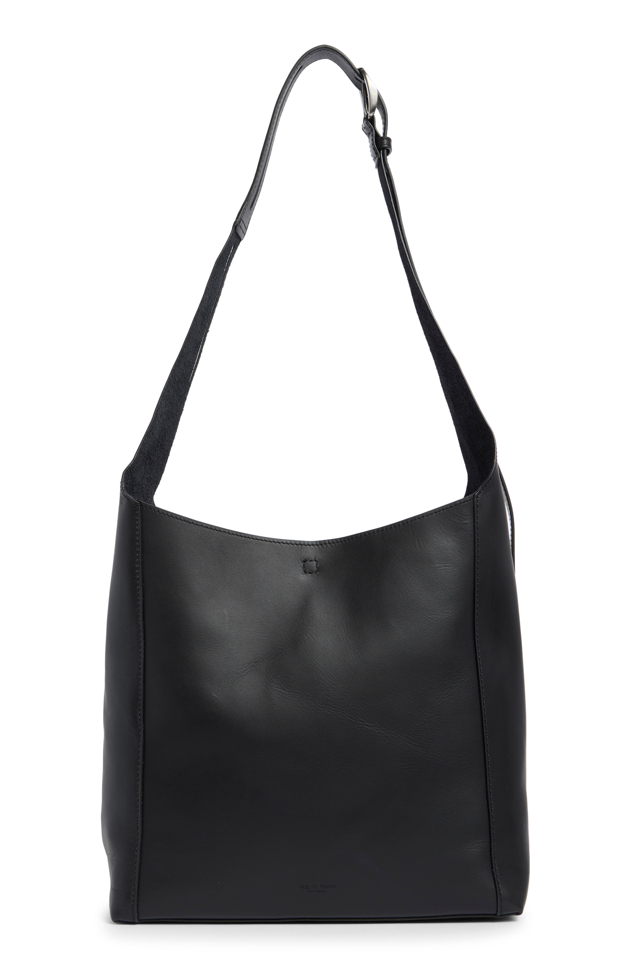 rag & bone Belize Leather Shopper Bag, Main, color, 
