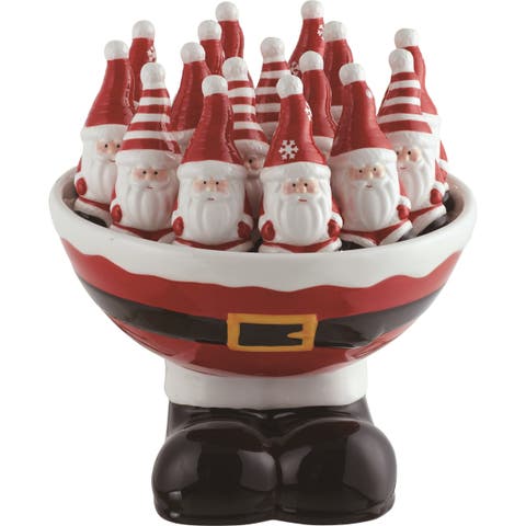 Christmas Santa Salt and Pepper Shakers Set