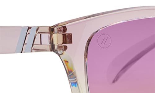 Blenders Eyewear 53.5mm L-series Polarized Square Sunglasses