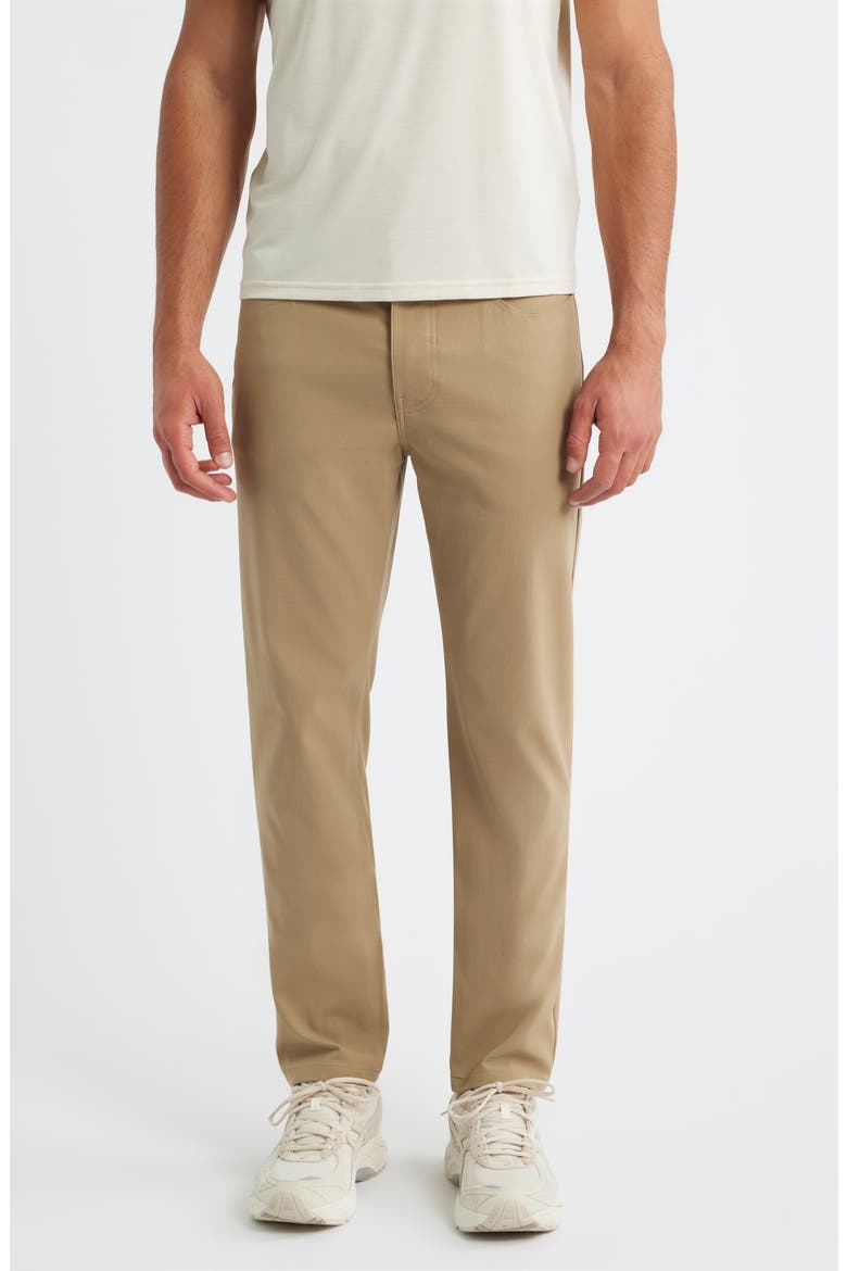 Passage 5-Pocket Travel Pants, Main, color, DARK KHAKI