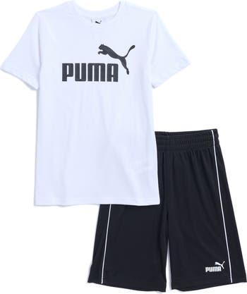 Kids' Logo Graphic T-Shirt & Shorts Set