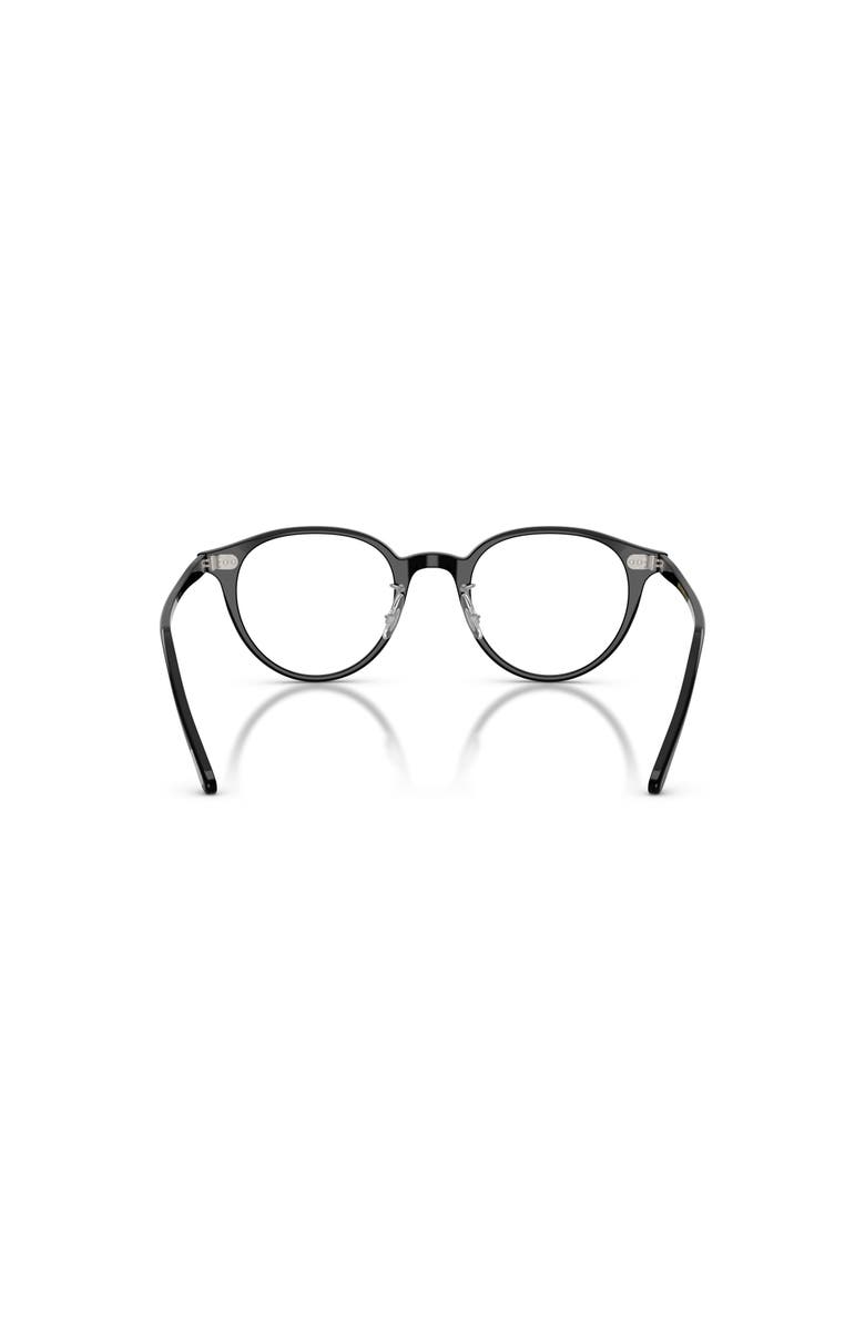 Oliver Peoples 47mm Oval optical glasses, Alternate, color, Black