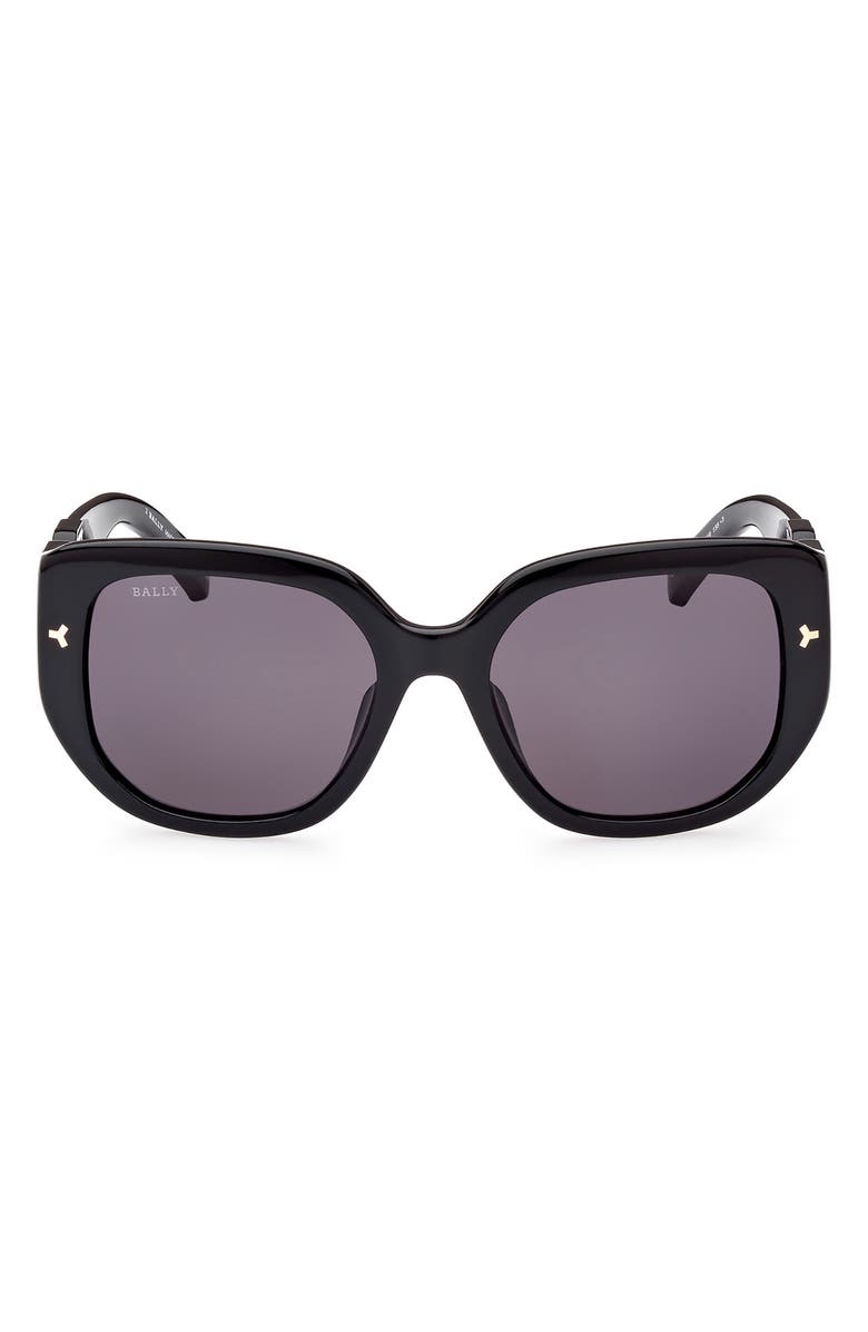 Bally 56mm Square Sunglasses, Main, color,
