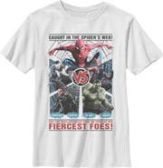 Spider-Man: Brand New Day Boys' Marvel Wallcrawler and Fiercest Foes T-Shirt