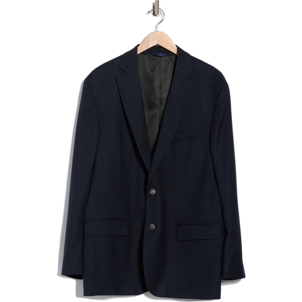 Brooks Brothers Stretch Wool Blazer In Blue