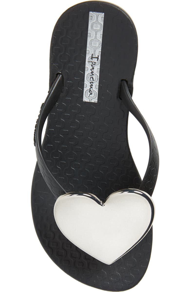 Ipanema Wave Heart Flip Flop, Alternate, color,