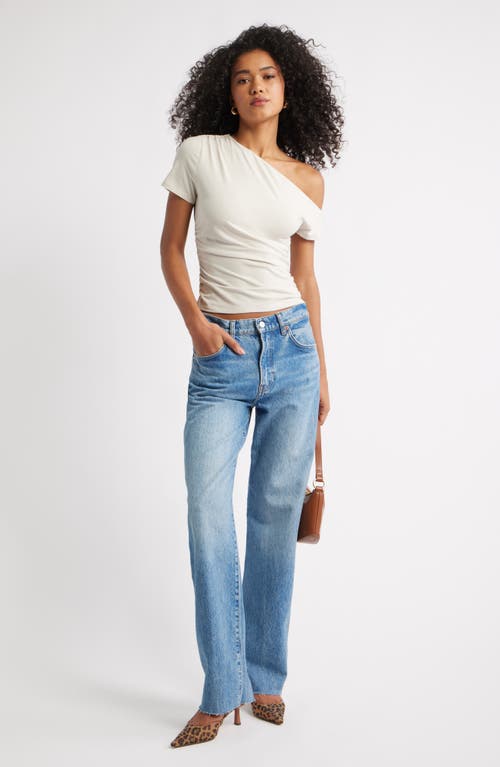 Open Edit Ruched Off The Shoulder T-shirt