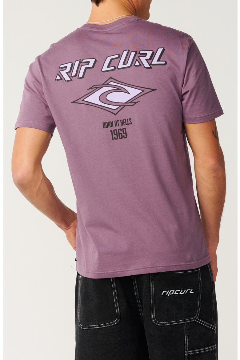 Fade Out Icon Cotton Graphic T-Shirt, Alternate, color, DUSTY PURPLE