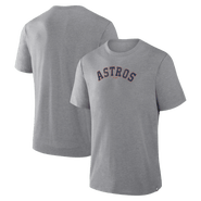 FANATICS Men's Fanatics Heather Gray Houston Astros Play Tribute Tri-Blend T-Shirt