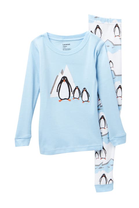 Penguin 2-Piece Pajama Set