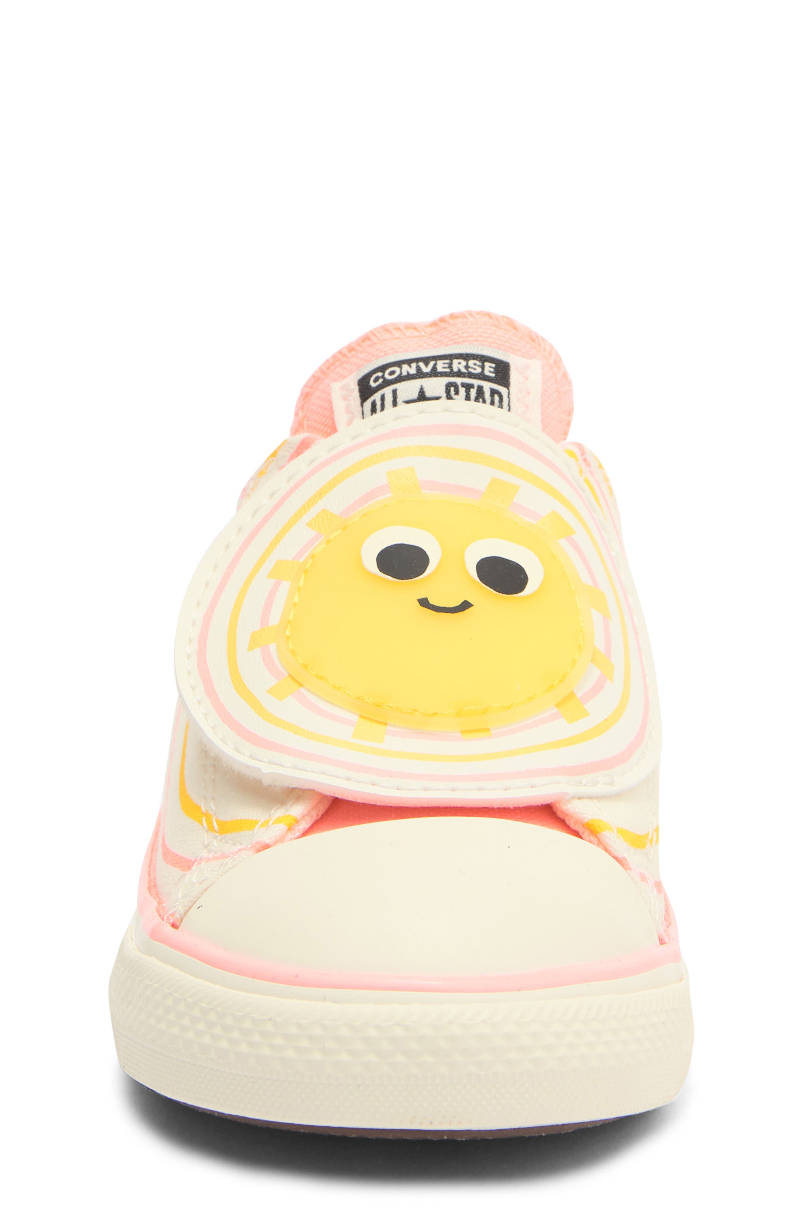 Chuck Taylor All Star Easy On Sunshine Low Top Sneaker, Alternate, color, EGRET/ ALL HEAT/ SUNNY OUTLOOK