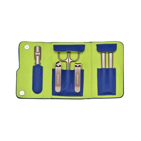 Excalibur 6 Piece Surgical Steel Groom Kit - Travel Roll Case