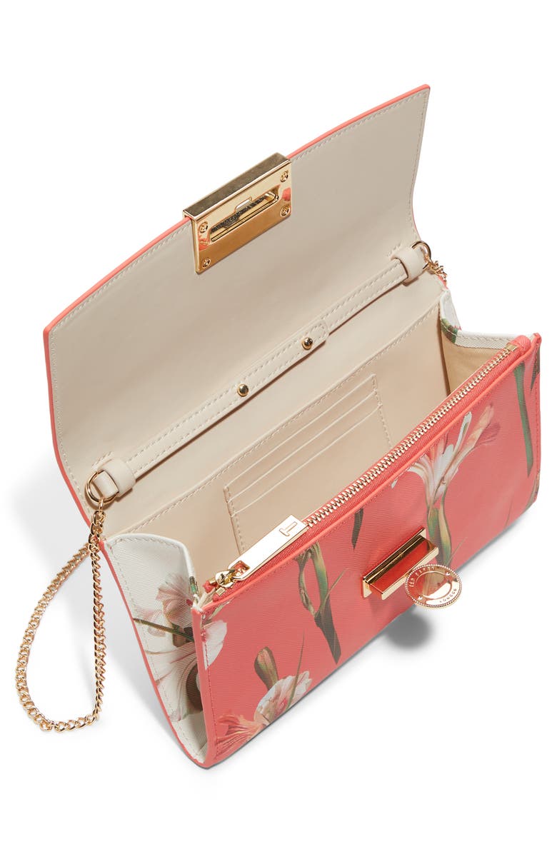 Ted Baker Parisa Floral Print Crossbody Bag, Alternate, color,