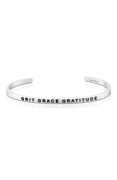 Grit Grace Gratitude bracelet