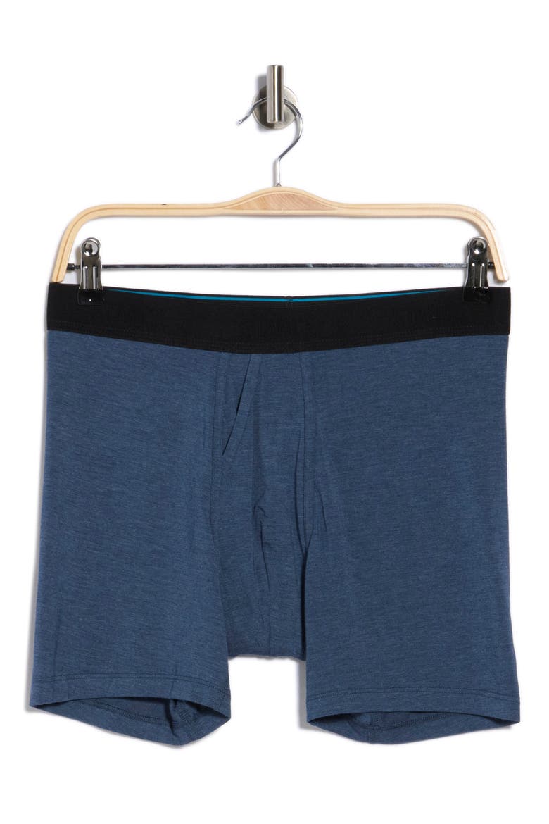 Men's Regulation Solid Boxer Briefs, Alternate, color, NAVY