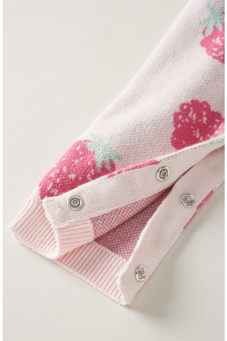 Cotton Sweater Romper, Alternate, color, PINK BALM BERRY TOSS