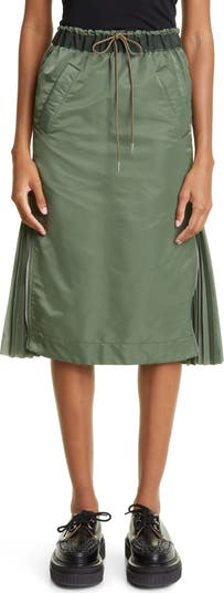 Sacai MA-1 Side Gusset Skirt | Nordstrom