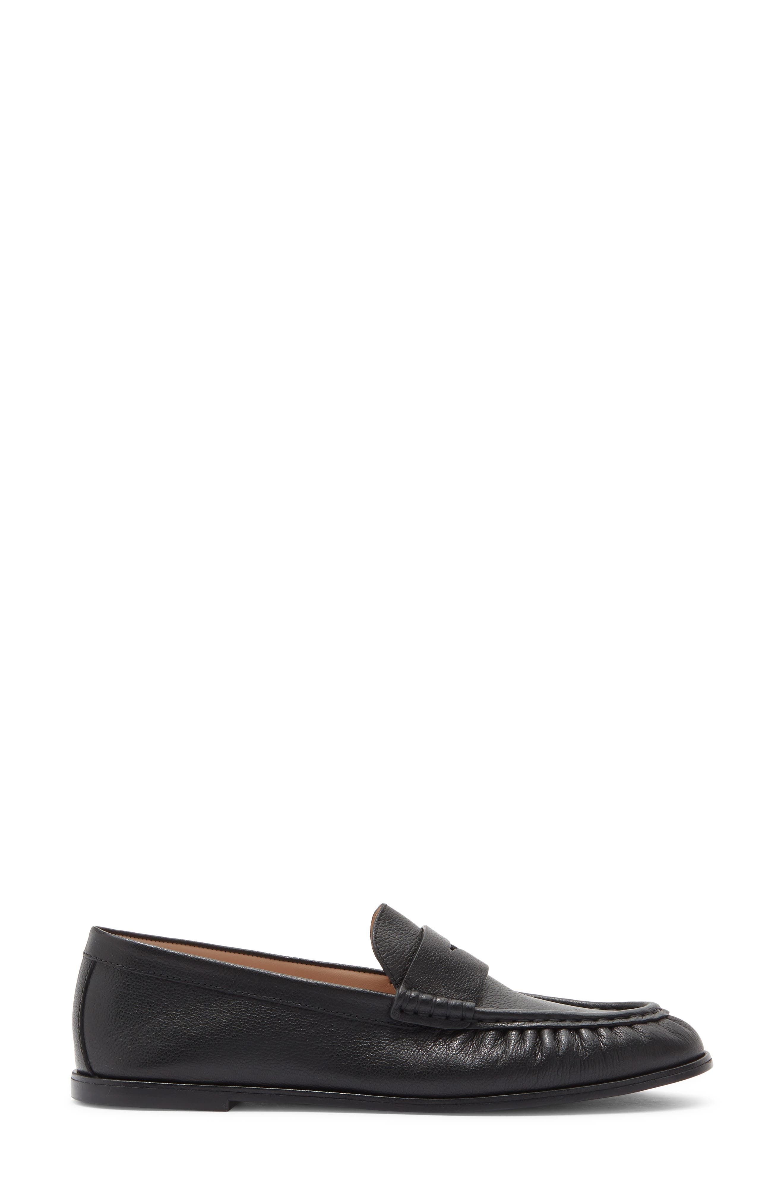 Spencer Woven Loafer, Alternate, color, BLACK