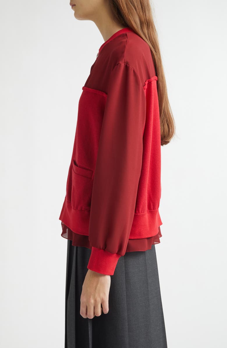 Undercover Spliced Cardigan, Alternate, color, 