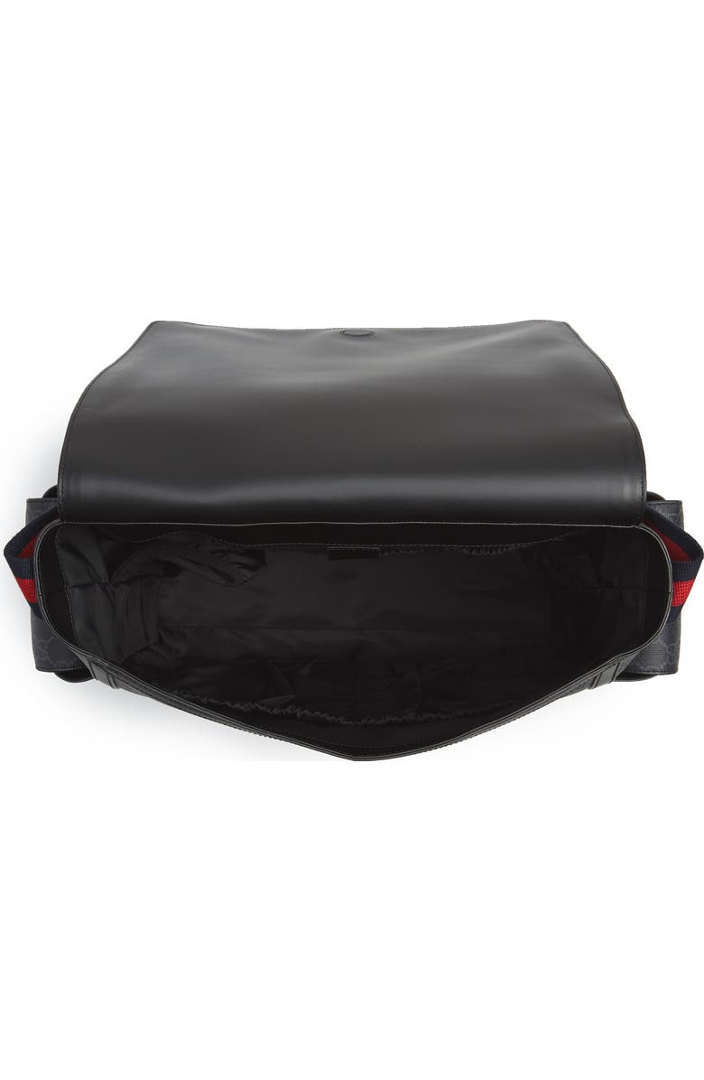 Gucci GG Supreme Canvas Diaper Bag, Alternate, color,